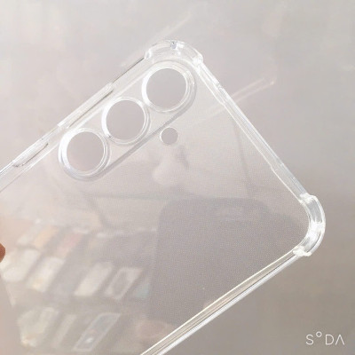 Ốp lưng cho Samsung S23 FE dẻo trong TPU chống sốc 4 góc cạnh, bảo vệ camera ( hàng chính hãng)