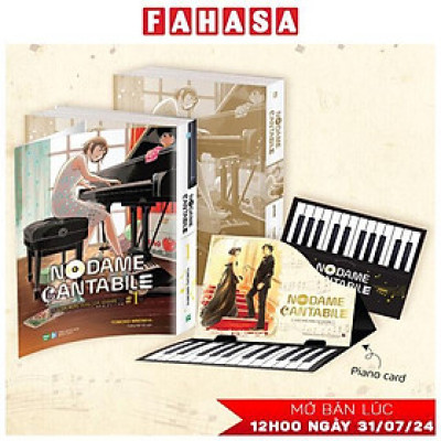 Nodame Cantabile - Khúc Ngẫu Hứng Của Nodame - New Edition - Tập 1 - Bản Đặc Biệt - Tặng Kèm 1 Piano Card