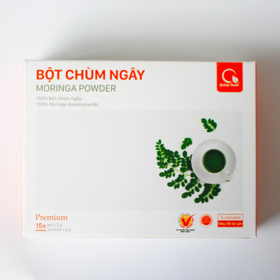 Bột Chùm Ngây Sấy Lạnh Nguyên Chất Hộp 45g - Bột dinh dưỡng ăn dặm cho bé, tăng cường sức khỏe