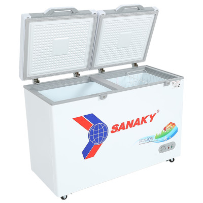 TỦ ĐÔNG SANAKY 280 LÍT VH-3699A2KD ĐỒNG (R600A) (KÍNH CƯỜNG LỰC) - HÀNG CHÍNH HÃNG