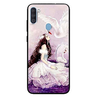 Ốp lưng dành cho Samsung A11 mẫu Cô Gái Thiên Nga