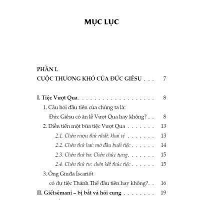 CUỘC THƯƠNG KHÓ CỦA ĐỨC GIÊSU THÀNH NAZARETH