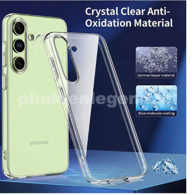 Ốp lưng cho SamSung Galaxy A55 trong suốt chống sốc bảo vệ camera sau - Hàng chính hãng