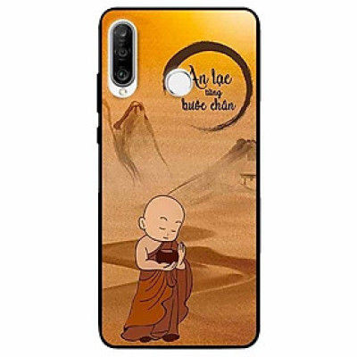 Ốp lưng in cho Huawei P30 Lite Mẫu Bước Chân An Lạc