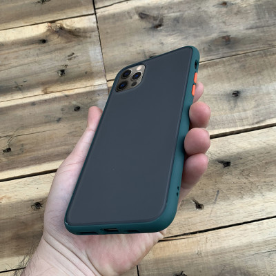 Ốp lưng chống sốc nút màu dành cho iPhone 12 / 12 Pro / 12 Pro Max / 12 Mini - Hàng chính hãng
