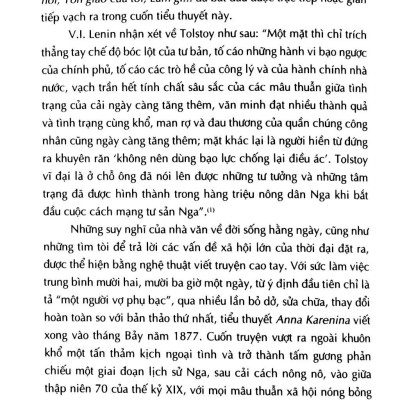 Anna Karenina - Tập 1 (Tái Bản 2023)