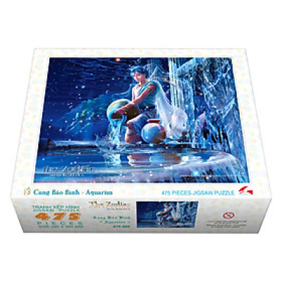 Tranh xếp Hình Tia Sáng Cung Bảo Bình Tia Sáng (475 Mảnh Ghép)