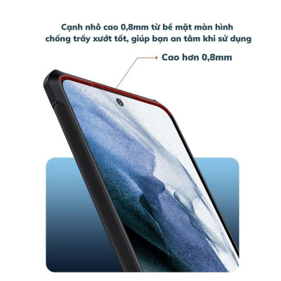 Ốp lưng Samsung S21 FE 5G trong suốt chống sốc chính hãng XUNDD, chống va đập, bảo vệ camera, siêu bền bỉ - Hàng nhập khẩu.