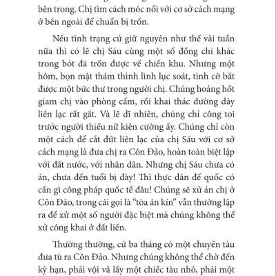 Chị Sáu Ở Côn Đảo (Tái Bản 2022)