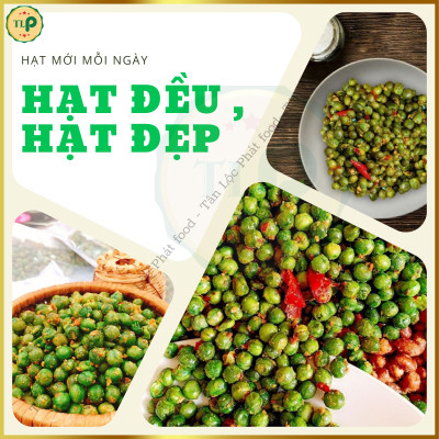 ĐẬU HÀ LAN TỎI ỚT TÂN LỘC PHÁT COMBO 2 HŨ - MỖI HŨ 500G