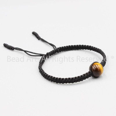 Vòng Tay Mắt Hổ Vàng Nâu 10MM Loại A, Hợp Mệnh Thổ, Kim, Vòng Tay Phong Thuỷ, Chuỗi Hạt S50 - Bead Art