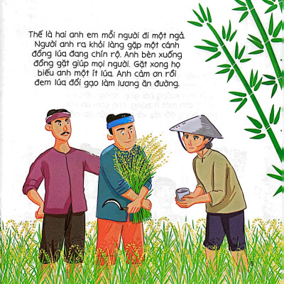 Bé Tập Kể Chuyện - Hai Anh Em (Tái Bản 2022)