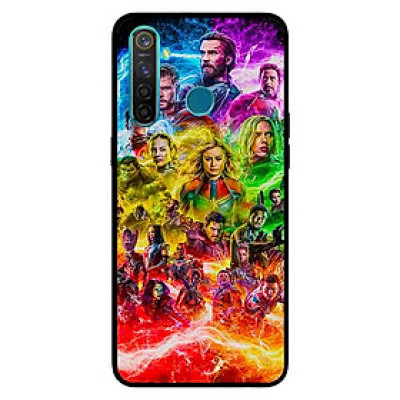 Ốp Lưng in cho Realme 5 Pro / Realme Q Mẫu Biệt Đội Siêu Anh Hùng - Hàng Chính Hãng