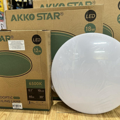 ĐÈN NGỦ LED TREO TRẦN NHÀ 12W/18W/24W AKKO STAR - HÀNG CHÍNH HÃNG