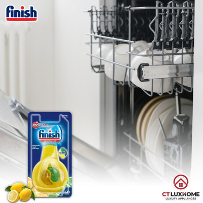 Khử mùi máy rửa bát - Tinh dầu treo hương chanh Finish 