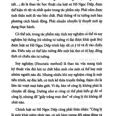 Những Suy Nghiệm Về Luật Pháp