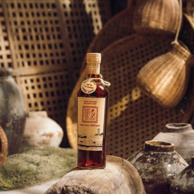 1 Thùng Nước mắm Tĩn 40 độ đạm 6 chai nhãn đỏ 500ml