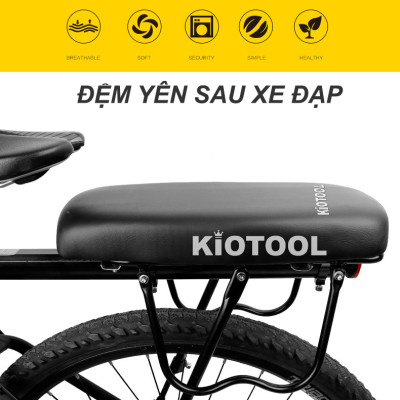 Đệm lót yên sau xe đạp Kiotool êm ái bền đẹp không thấm nước