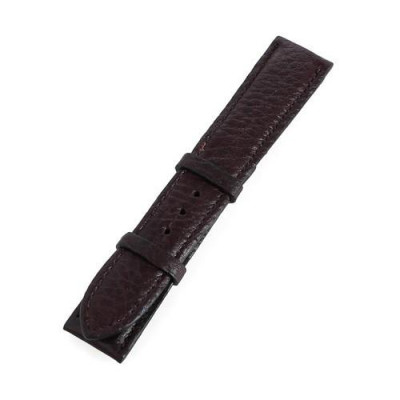 HC8126-27-28 - Dây đồng hồ Huy Hoàng da bò size 16, 18, 20 màu nâu đen, tím đậm, nâu bạc