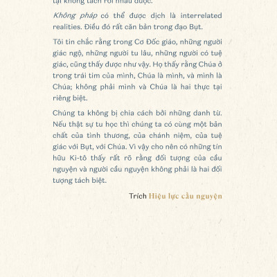 Hiệu Lực Cầu Nguyện - Thích Nhất Hạnh