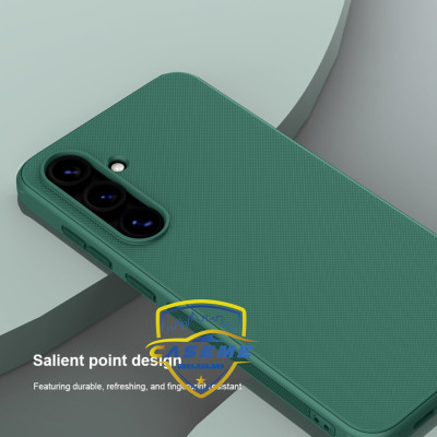 Ốp Lưng Nillkin Dành Cho Samsung S24 FE Dạng Sần Viền Silicon - Hàng Chính Hãng