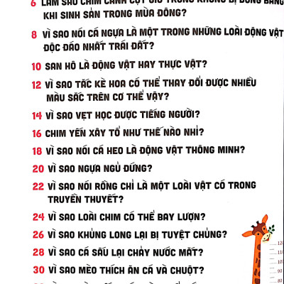 Sách - 10 Vạn Câu Hỏi Vì Sao-Những Câu Hỏi Thú Vị Về Thế Giới Động Vật
