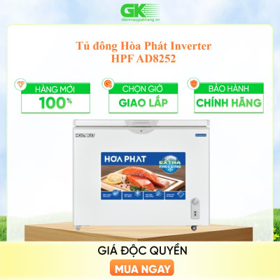 Tủ đông Hòa Phát HPF AD8252 inverter 1 ngăn 1 chế độ đông - Hàng chính hãng