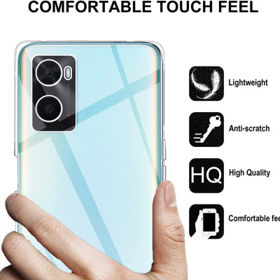 Ốp lưng silicon dẻo cho Oppo A96 4G hiệu Ultra Thin trong suốt mỏng 0.6mm độ trong tuyệt đối chống trầy xước - Hàng nhập khẩu