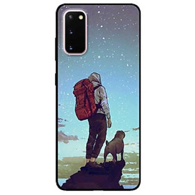 Ốp lưng dành cho Samsung S20 - S20 Plus - S20 Ultra mẫu Chàng Trai Và Cún