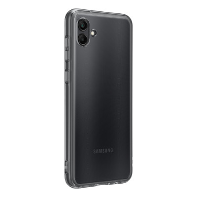 Ốp Lưng Nhựa Dẻo Trong Samsung Galaxy A04 Soft Clear Cover EF-QA045TTEGWW - Hàng Chính Hãng