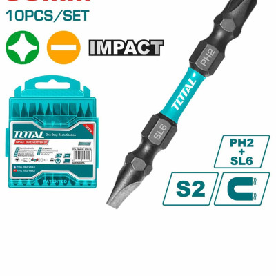 MŨI BẮT VÍT HAI ĐẦU (CÓ NAM CHÂM HÍT) TOTAL TACIM16HL133 - HÀNG CHÍNH HÃNG