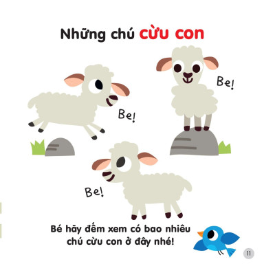200 Từ Vựng Mẹ Cùng Con Học Nói - Các Loài Động Vật Đáng Yêu