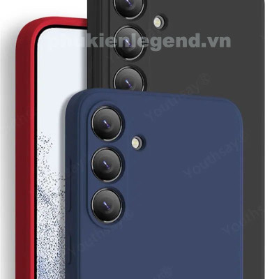 Ốp lưng silicon case cho Samsung Galaxy A16 mỏng 0.3mm chống bám bẩn mặt lưng siêu mềm mịn, có gờ bảo vệ camera - hàng nhập khẩu