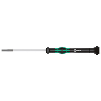 Tua vít điện tử dẹp 2 cạnh 2035 0,80 x 4,0 x 80 mm cho điện tử và cơ khí chính xác Wera 05118014001