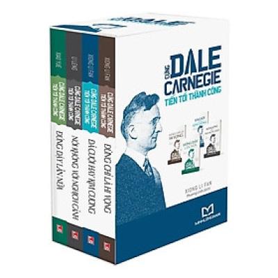 Combo sách: Cùng Dale Carnegie tiến tới thành công - Đá cuội hay kim cương