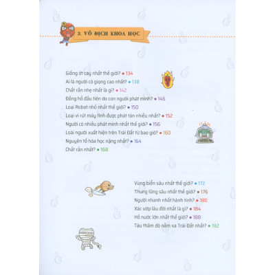 Quiz! Khoa Học Kì Thú: Những Cái Nhất Và Đầu Tiên Trên Thế Giới