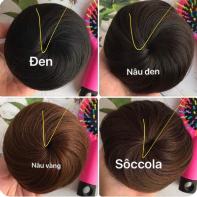  Tóc búi️ đơn - Tóc búi tỏi nhỏ cao cấp chịu nhiệt