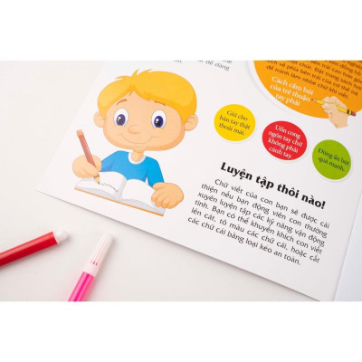 Sách - Rèn Kỹ Năng Cầm Bút Cho Trẻ 3 - 6 Tuổi - Combo 6 Chủ Đề - Đinh Tị Books