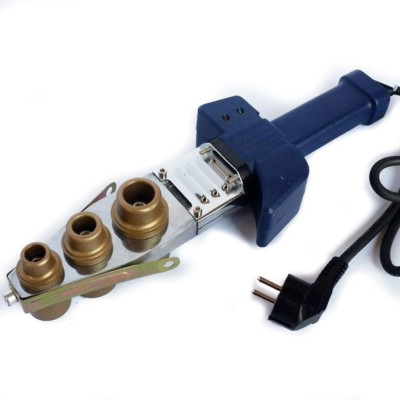 Máy hàn nhiệt, hàn đa năng các loại ống nhựa chịu nhiệt PP-R, PE, PPC, công suất 600W, tản nhiệt mang cá, Tự động chỉnh nhiệt, đầu hàn 20-25-32mm