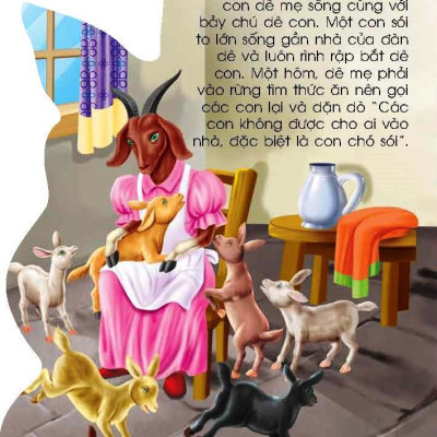 Combo Những Câu Chuyện Tuyệt Vời (4 Quyển): Chú Nai Bambi Thân Thiện + Bảy Chú Dê Con Và Chó Sói + Kiến Tốt Bụng Và Châu Chấu Lười Biến + Cuộc Phiêu Lưu Của Cậu Bé Rừng Xanh