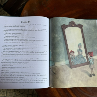 (Bìa Cứng, In Màu) NHỮNG CUỘC PHIÊU LƯU CỦA CẬU NHÓC PINOCCHIO - Carlo Collodi - Crabit Kidbooks
