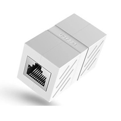Ugreen UG20311NW114TK Màu Trắng Đầu nối dài dây mạng CAT6 cao cấp - HÀNG CHÍNH HÃNG