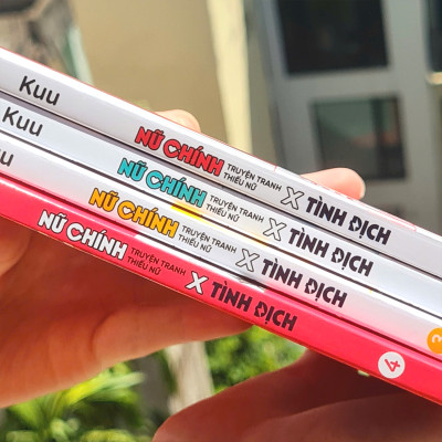 Sách - Bộ Manga - Nữ Chính Truyện Tranh Thiếu Nữ X Tình Địch: Tập 1 - 4 (Bộ 4 Tập) (Tái Bản 2025) - Tặng Kèm Postcard Bồi Cứng