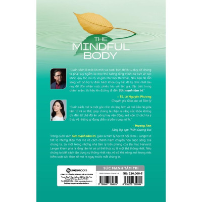 Sách - THE MINDFUL BODY - Sức Mạnh Tâm Trí - Saigon Books