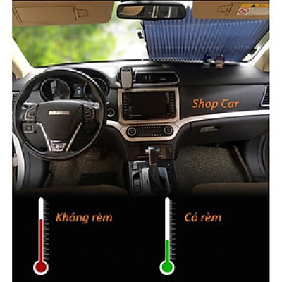 Rèm che nắng kính lái cao cấp có thể xếp gọn
