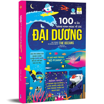 Sách - 100 Bí Ẩn Đáng Kinh Ngạc Về Các Đại Dương - Đinh Tị Books