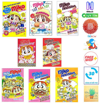 Sách - Combo Miko Ngoại Truyện ( Bộ 8 cuốn): Nhóc tì lớp 1+ Cười bể bụng+ Girl+ Top 10 của +NXB Trẻ