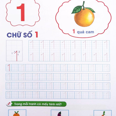 Con Chuẩn Bị Vào Lớp 1 - Bé Làm Quen Với Chữ Số