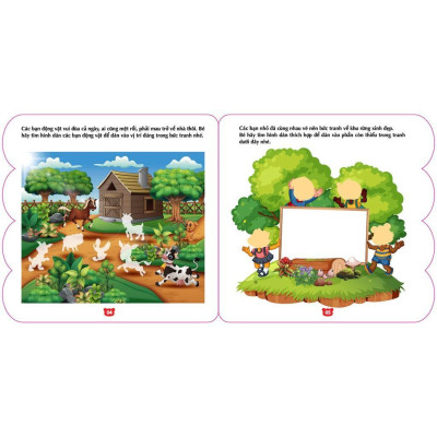 Sách - Bóc Dán Hình Thông Minh IQ EQ CQ - Sticker For Kids Cho Bé 2 - 8 Tuổi - Cuốn 1 - Minh Thắng