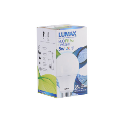 Bóng đèn LED BULB  LUMAX#ECOBULB-510LM/865/5W/E27 